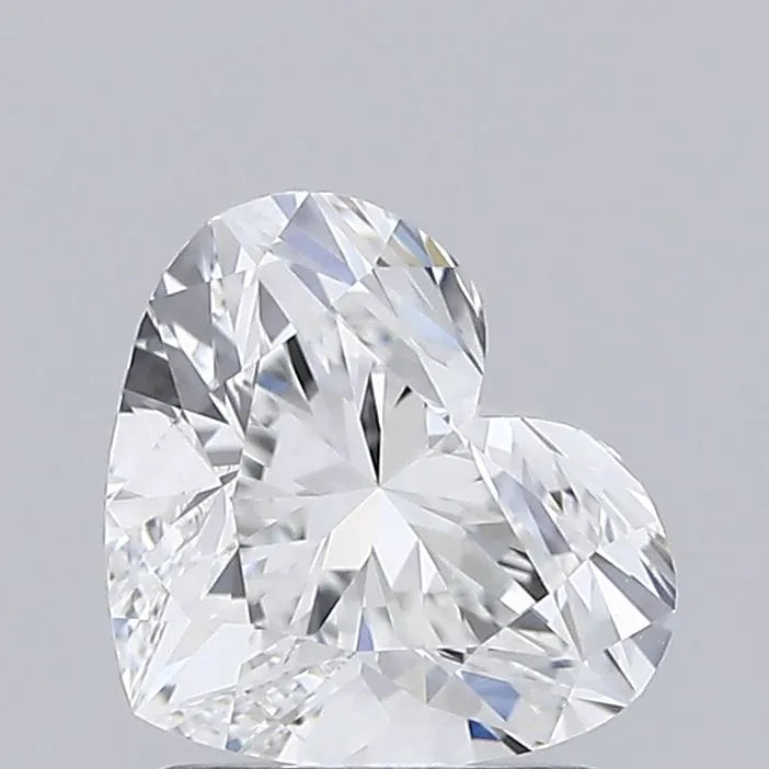 1.53ct Heart Lab Grown Diamond (Colour E, Clarity VVS2, IGI Certified)