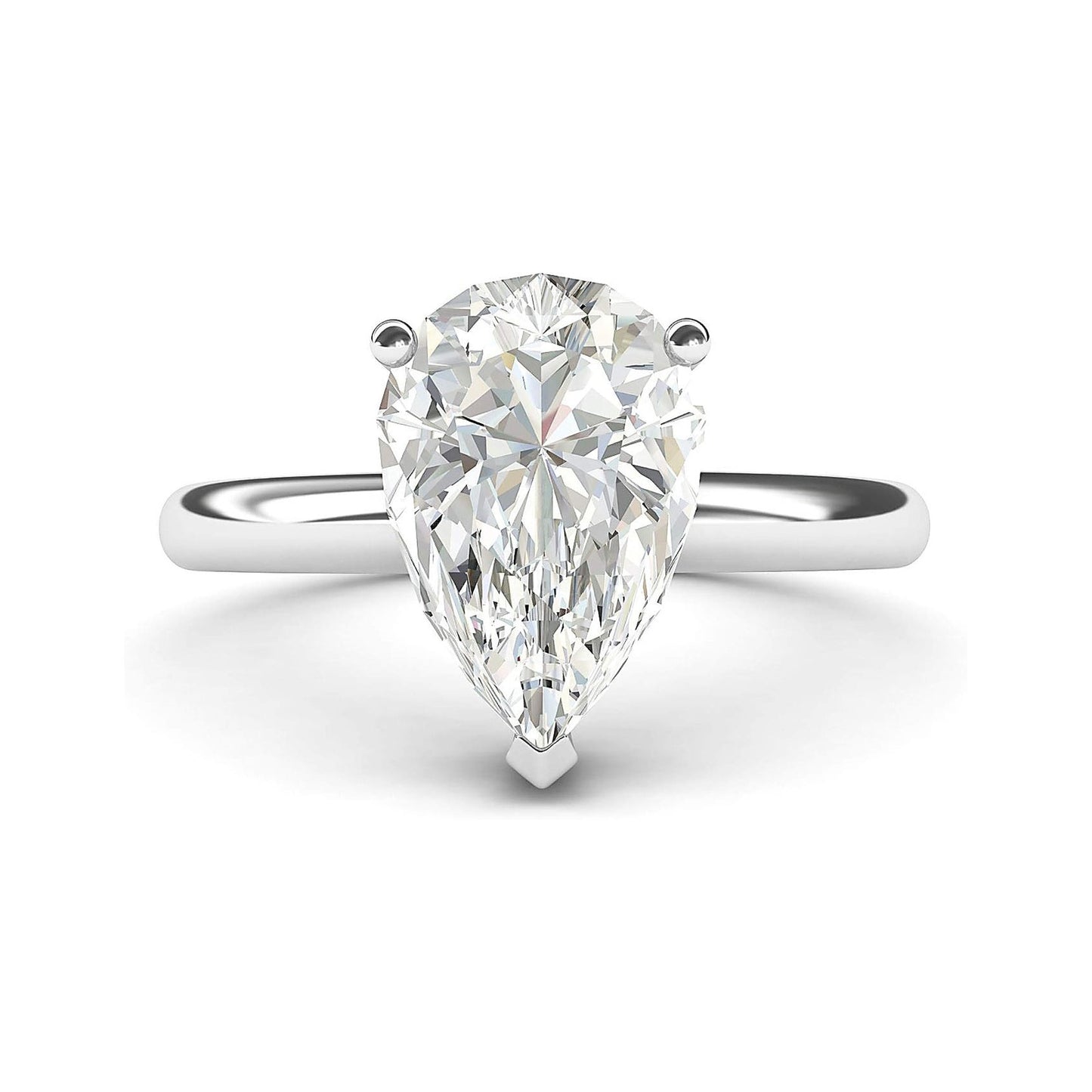 1.5ct Pear Diamond Ring