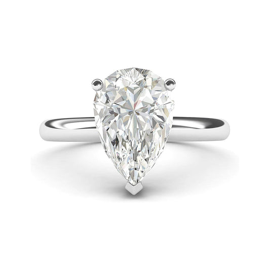 1.5ct Pear Diamond Ring