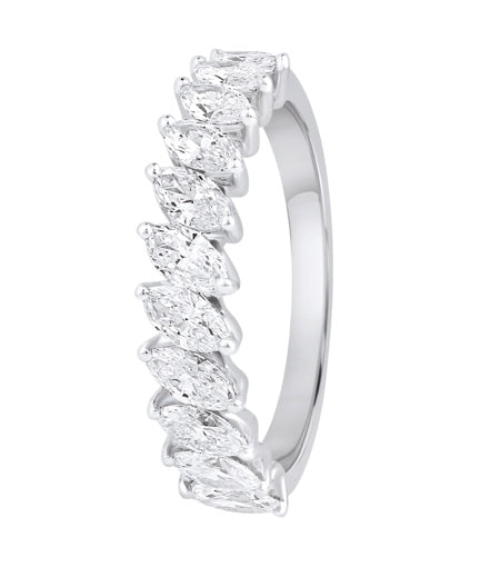 MQ Half Eternity Ring